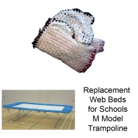 Replacement Web Beds for Schools Trampolines (M Model)
